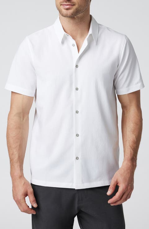 Manhattan Short Sleeve Button-Up Shirt