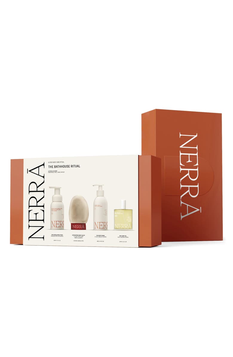 NERRĀ The Bathhouse Ritual Set- Fragrance-Free (Nordstrom Exclusive) $162 Value, Alternate, color, 