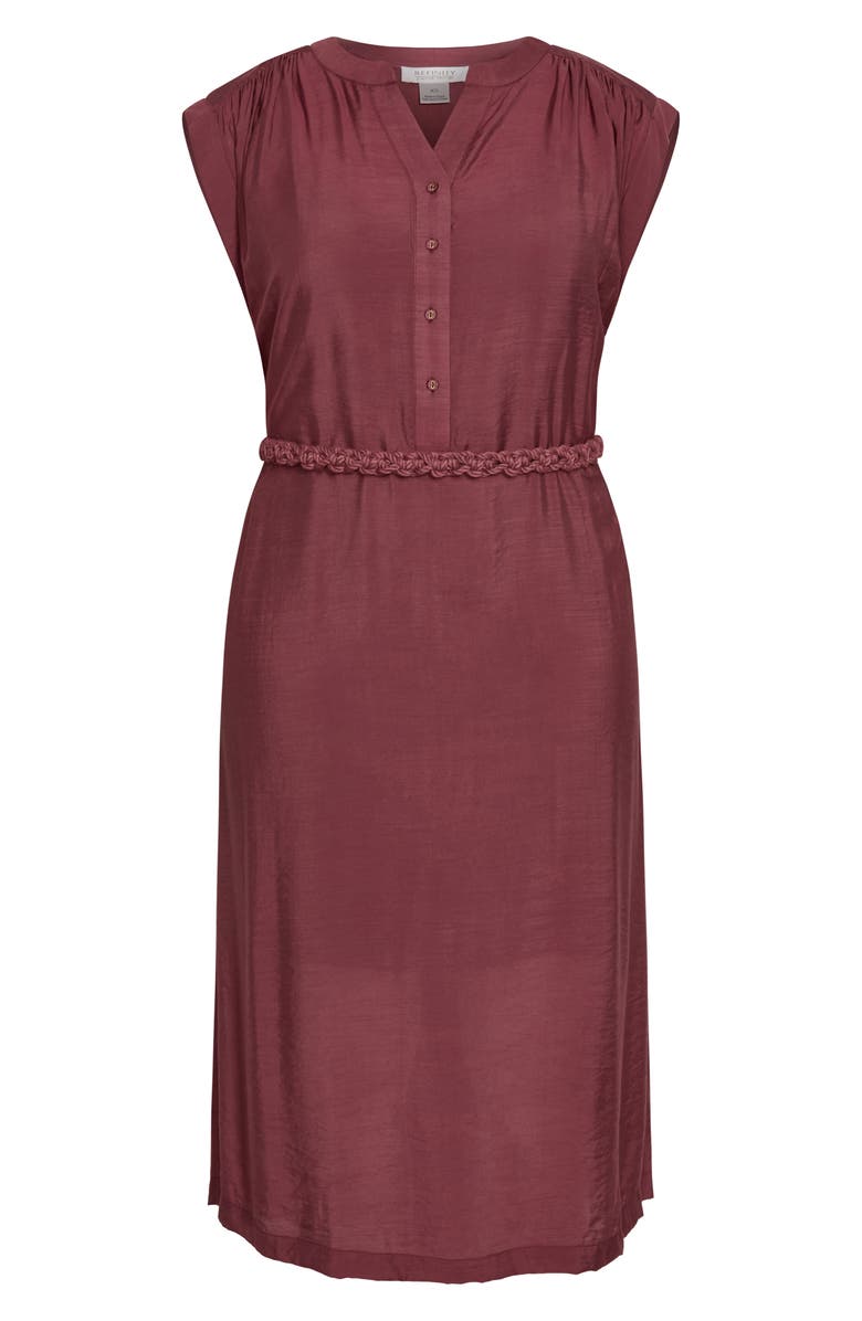 City Chic Rosemary Cap Sleeve Dress, Alternate, color, 