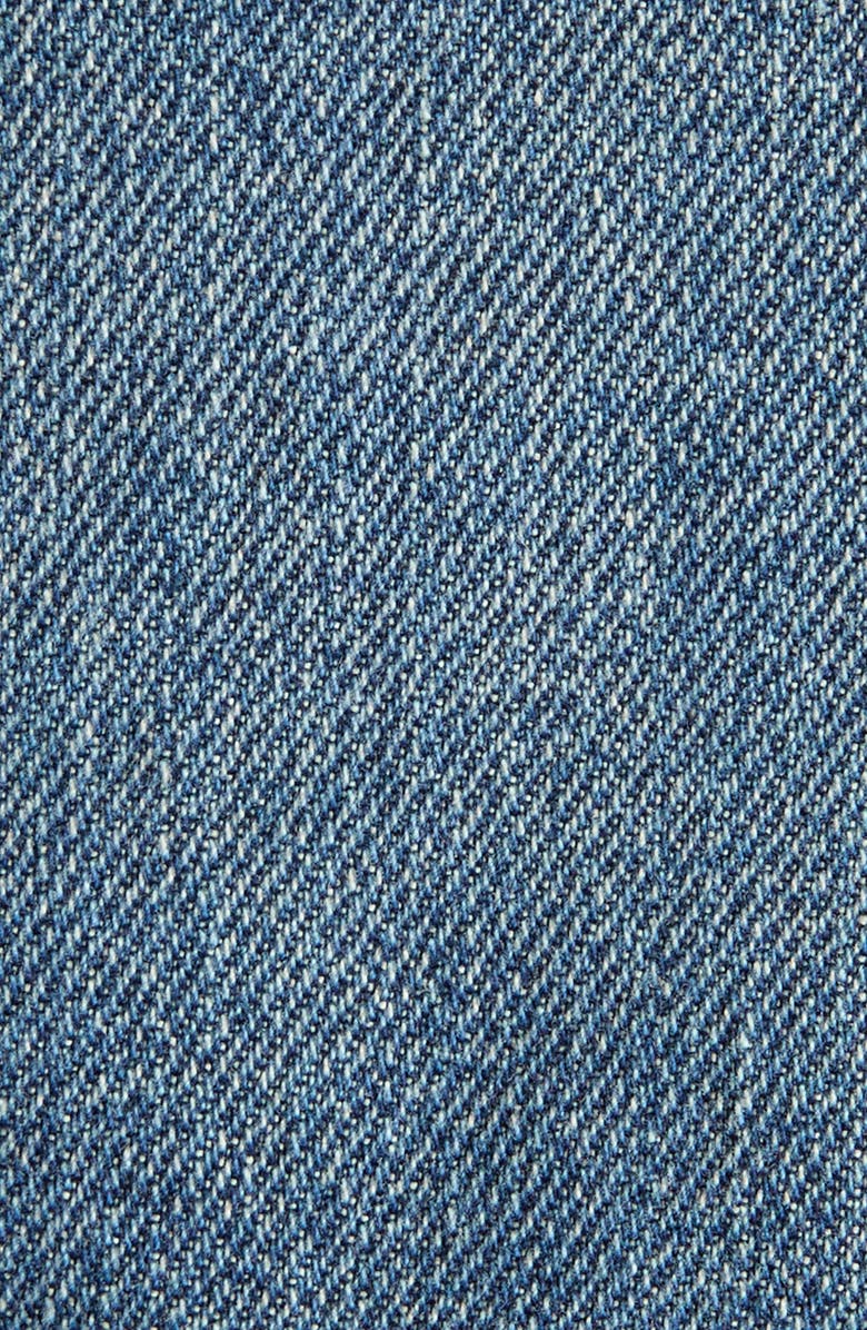 TOM FORD Comfort Crop Stonewash Denim Jacket, Alternate, color, 