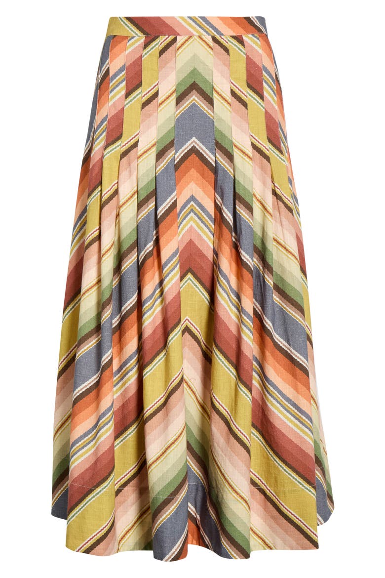 The Rhythm Maxi Skirt, Alternate, color, DAVENPORT STRIPE
