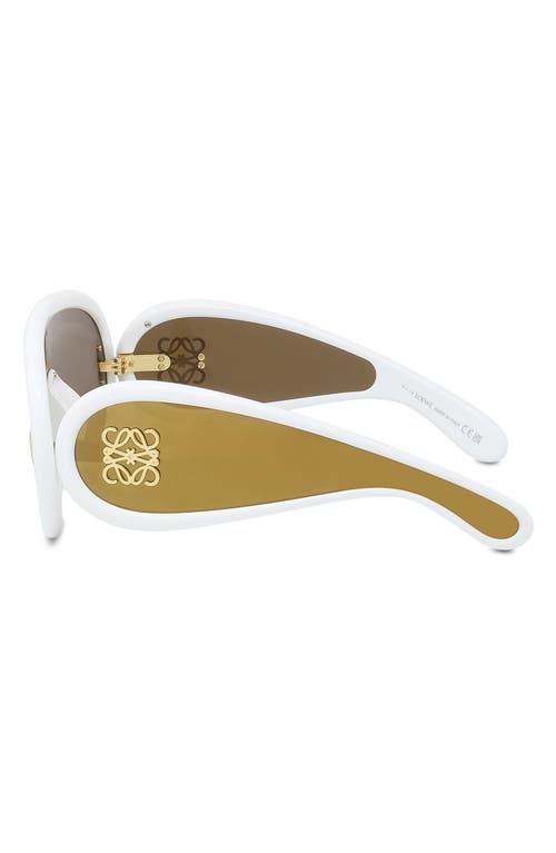 Loewe X Paula's Ibiza 56mm Mask Sunglasses In Neutral