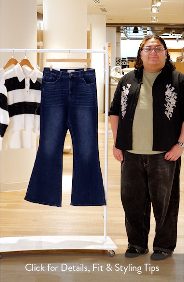 High Waist Flare Jeans, sales video thumbnail