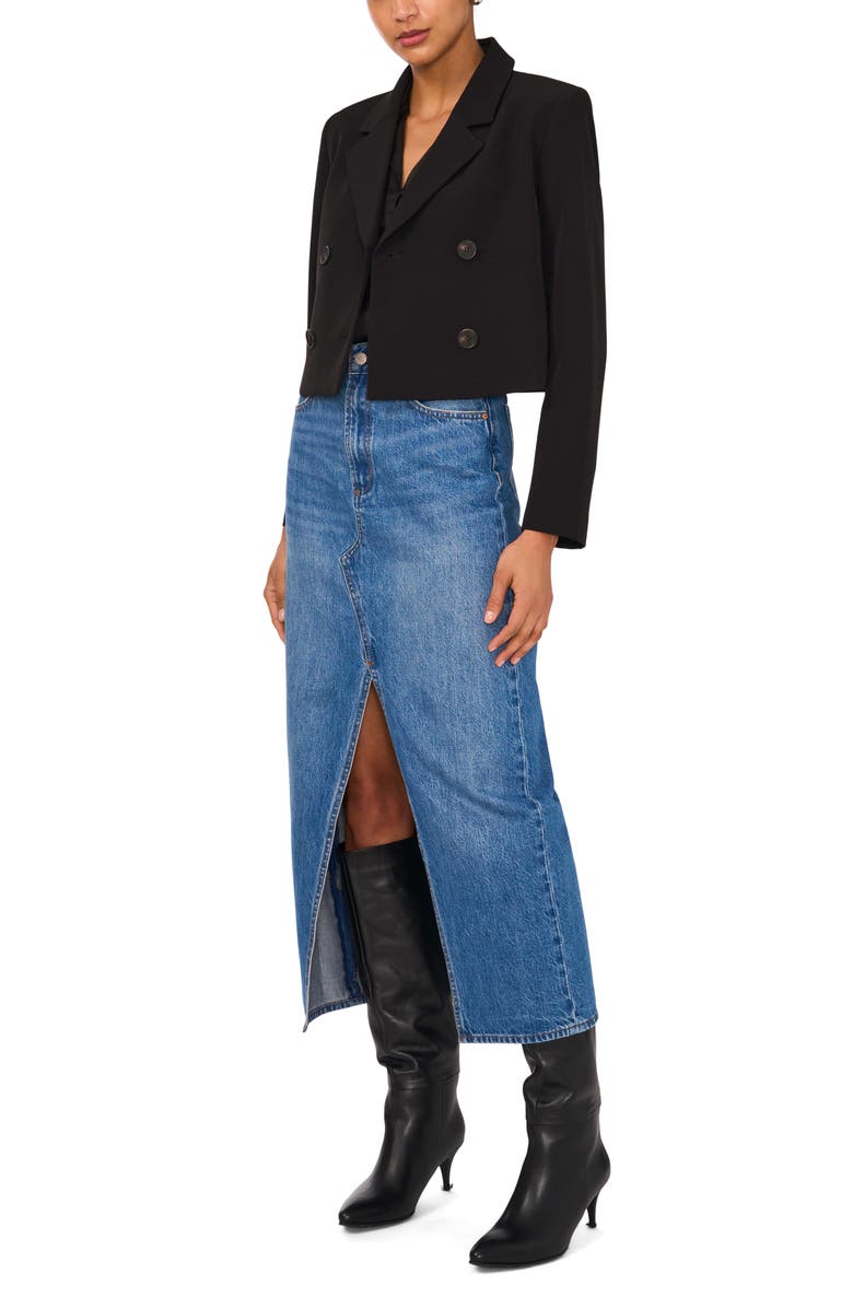 1.STATE Double Breasted Crop Blazer, Alternate, color,