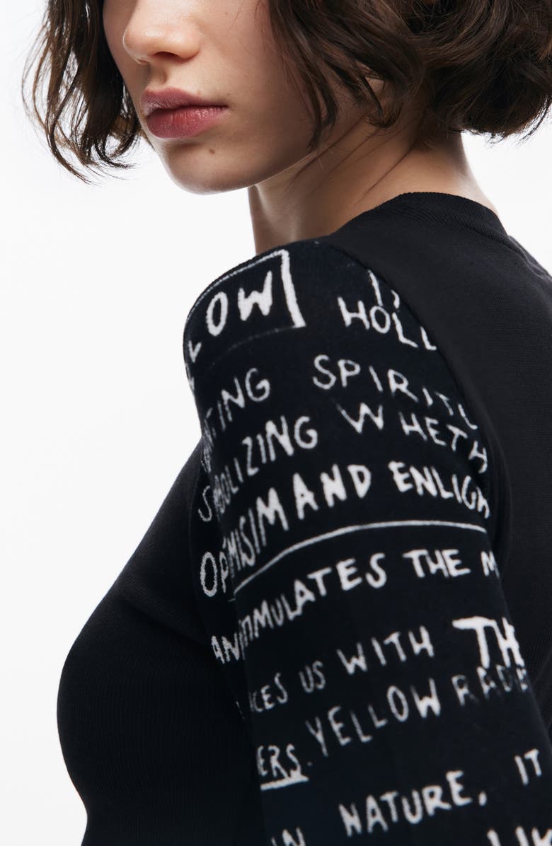 Desigual Rebe Long Sleeve T-Shirt, Alternate, color, 