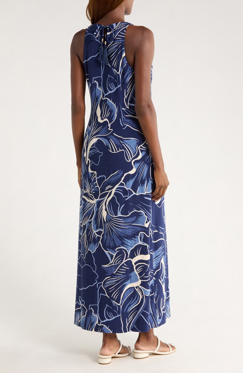 Tommy Bahama Jasmine Sapphire Sleeveless Maxi Dress, Alternate, color,