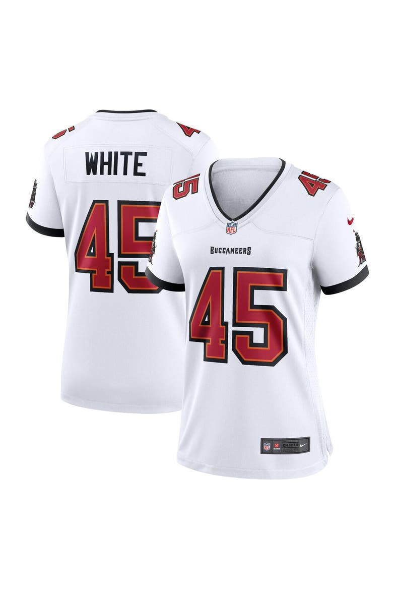 Women's Nike Devin White White Tampa Bay Buccaneers Game Jersey, Alternate, color, WHITE