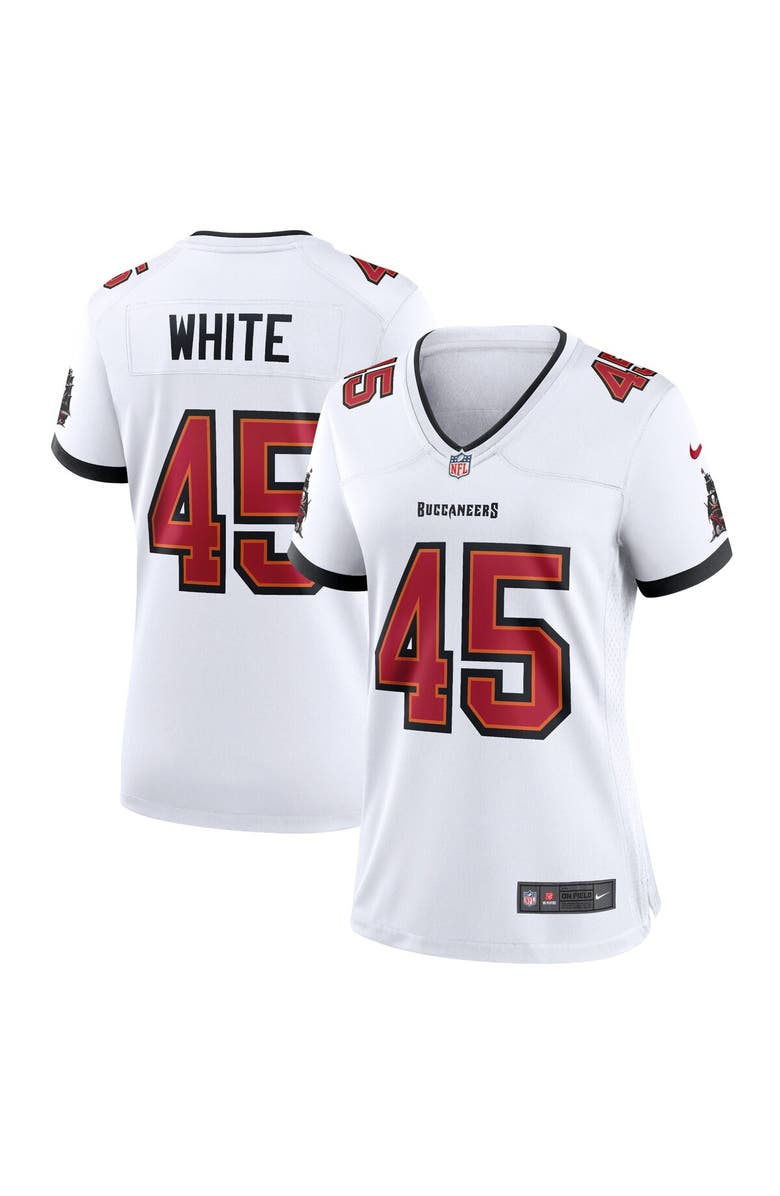 Nike Women's Nike Devin White White Tampa Bay Buccaneers Game Jersey, Alternate, color, 
