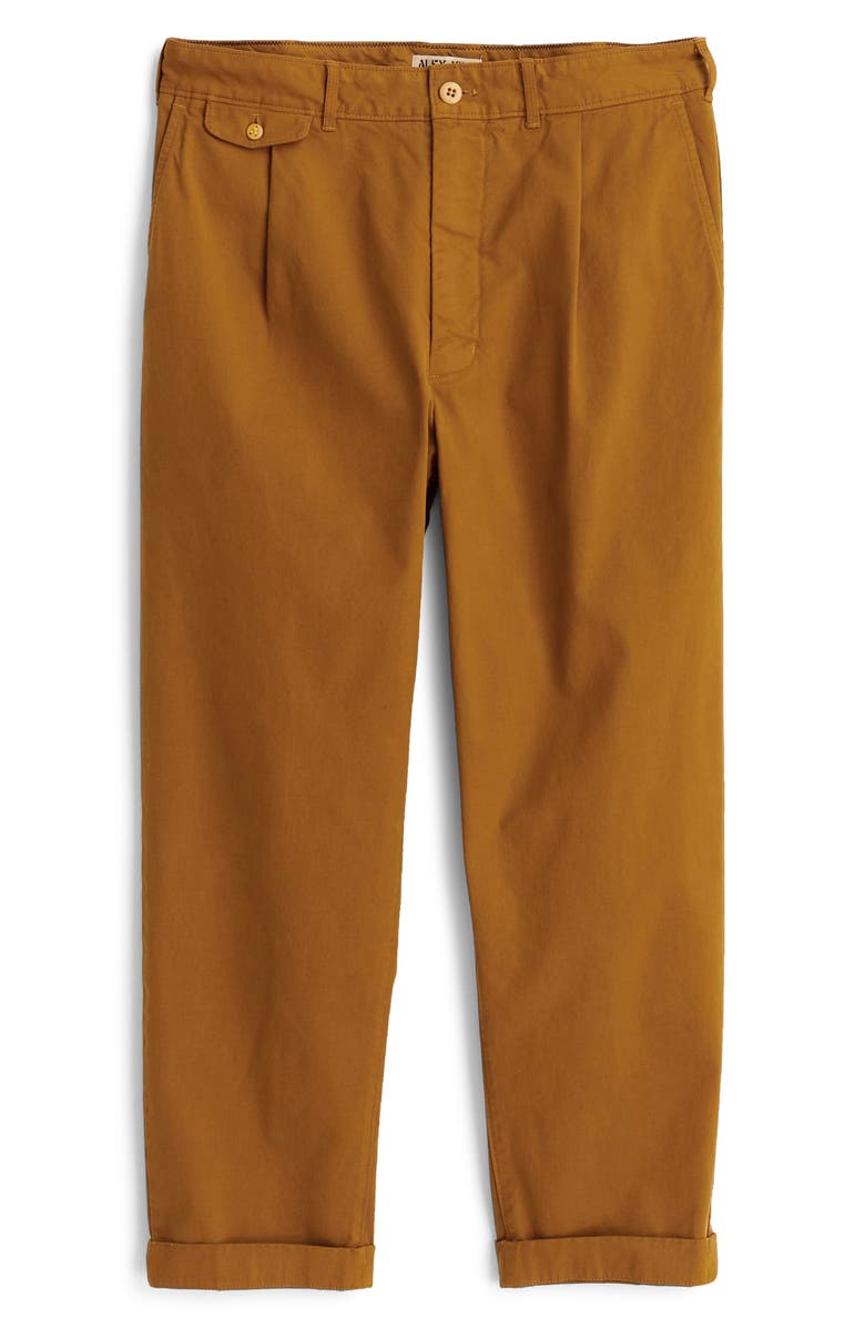 Alex Mill Standard Pleated Straight Leg Chinos, Alternate, color,