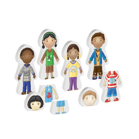 Multicultural Friends Puzzles - Set of 6