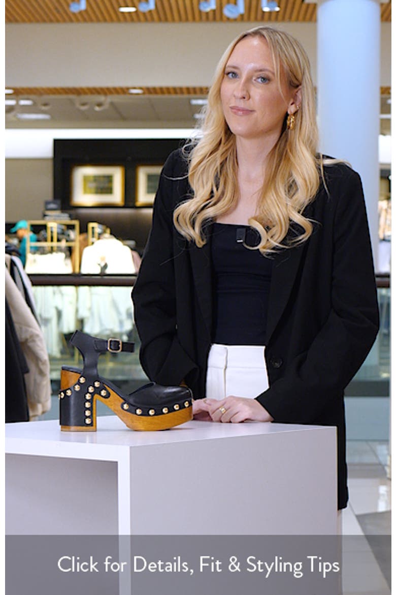 Cecelia Studded Platform Pump video