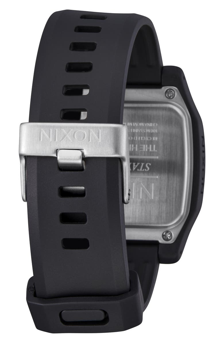 Nixon High Tide Digital Silicone Strap Watch, 44mm, Alternate, color,