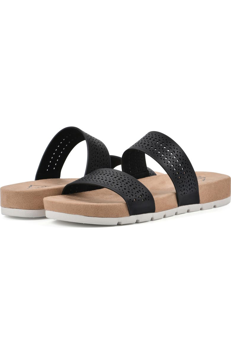 CLIFFS BY WHITE MOUNTAIN Thrilled Laser Cut Sandal, Alternate, color,