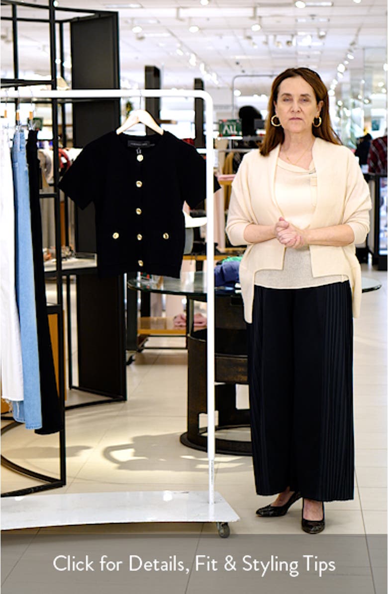 Short Sleeve Cardigan, sales video thumbnail