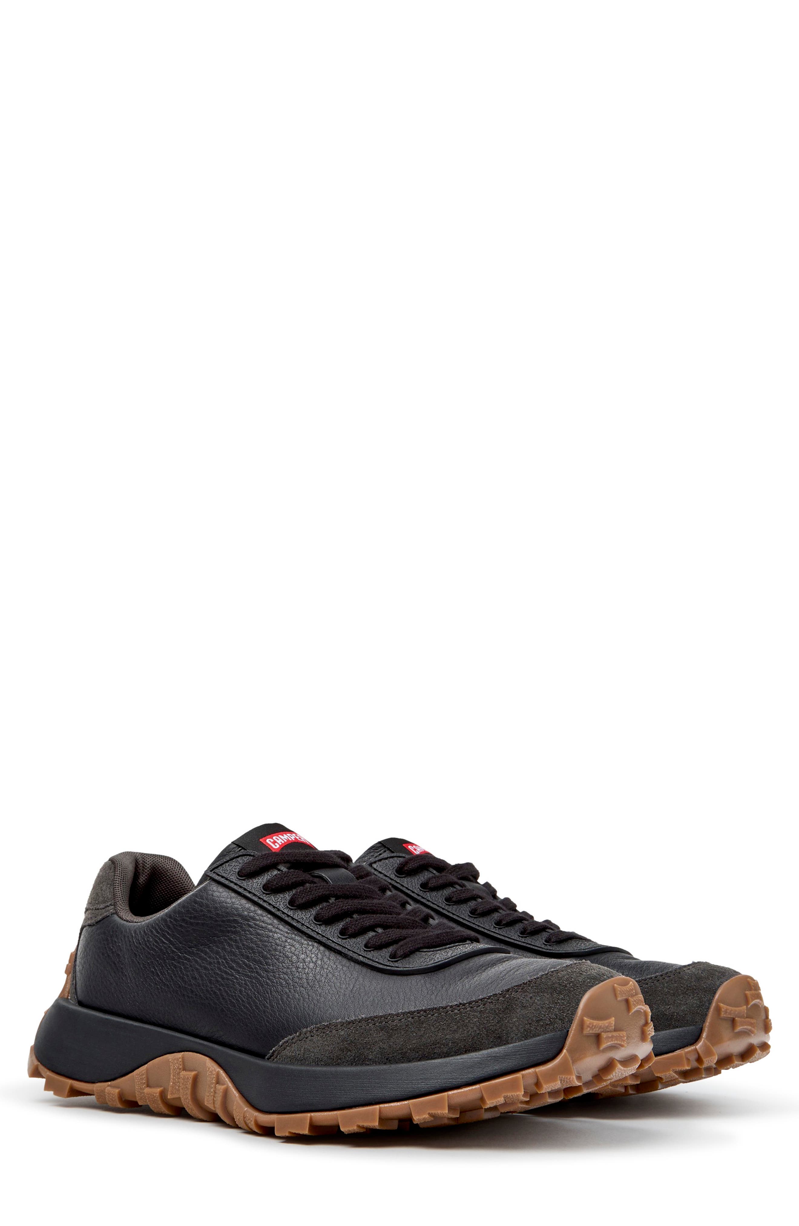 Drift Trail Sneaker, Main, color, BLACK
