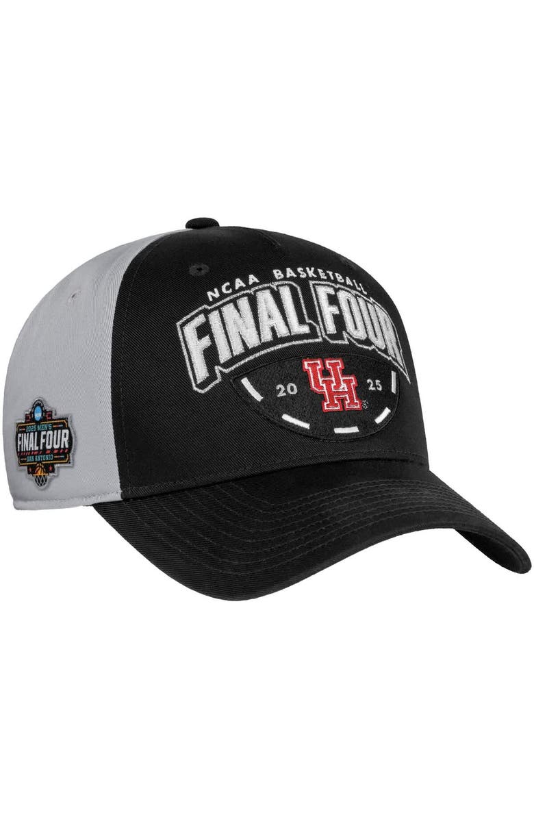 Jordan Brand Men's Jordan Brand Black/Gray Houston Cougars 2025 NCAA Men's Basketball Tournament March Madness Final Four Regional Champions Locker Room Adjustable Hat, Main, color, 