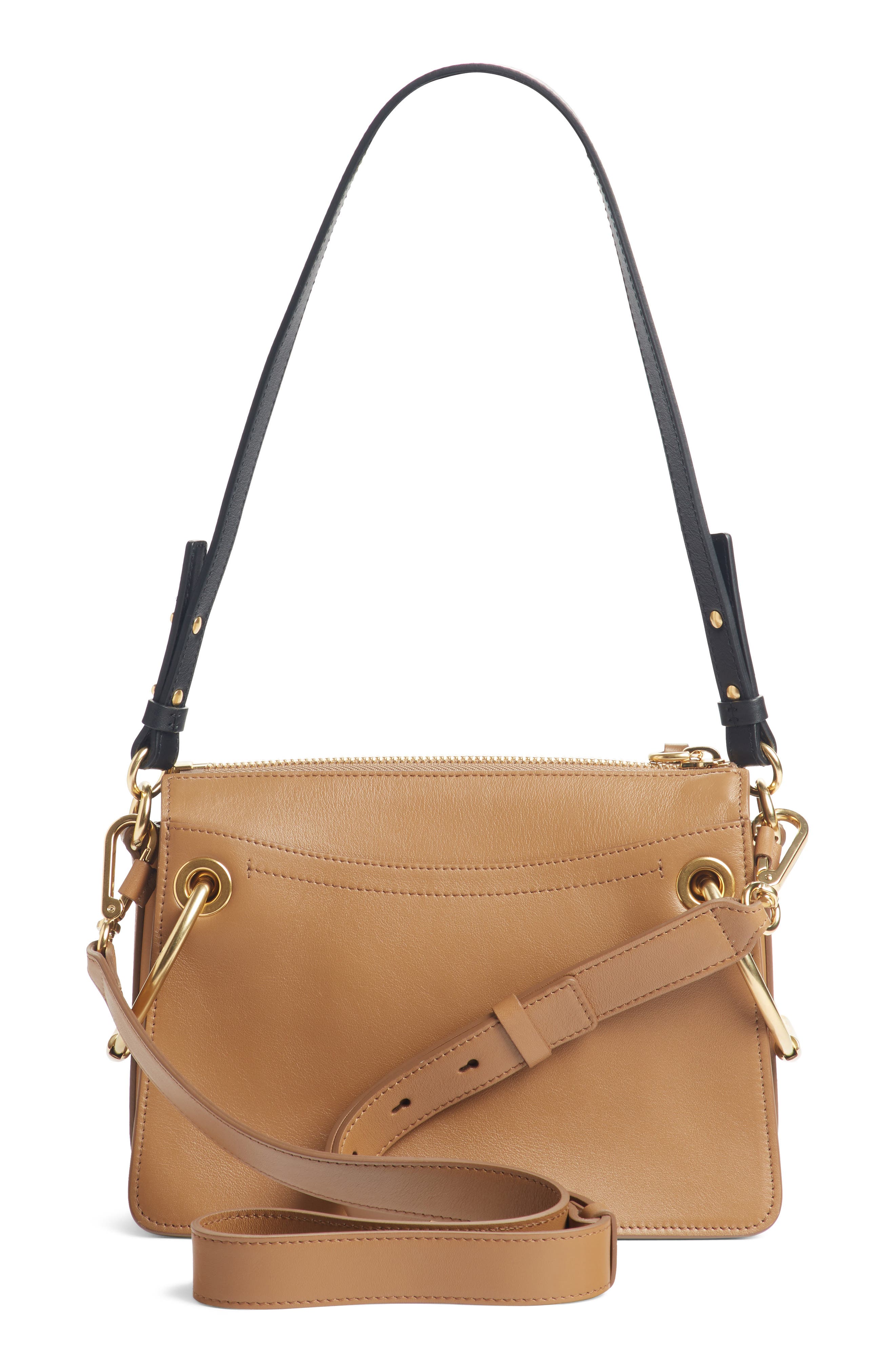 Chloé Small Roy Leather Shoulder Bag, Alternate, color, 