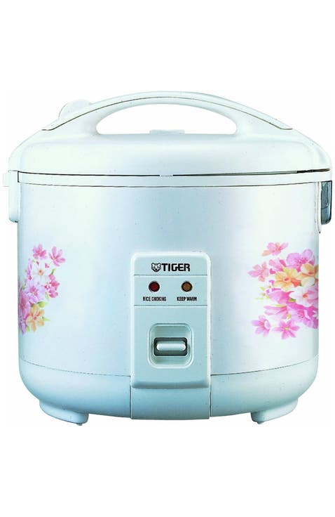 Rice Cooker and Warmer with Nonstick Inner Pot 10 CUPS