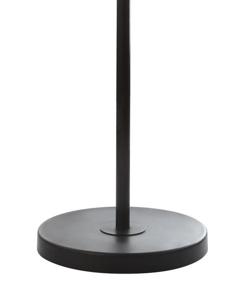 Jonathan Y Bevin 63" Metal/crystal Led Floor Lamp, Oil Rubbed Bronze/crystal In Oil Rubbed Bronze