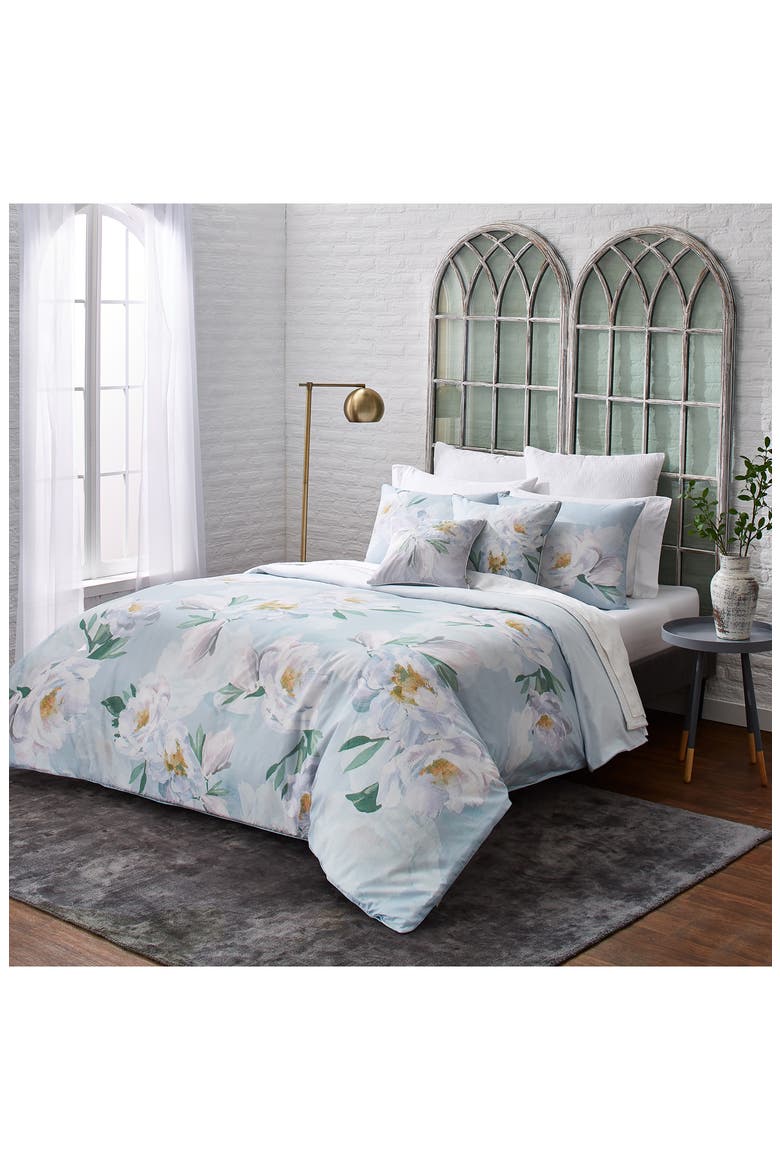 Wilderness Comforter & Sham Set, Main, color, BLUE