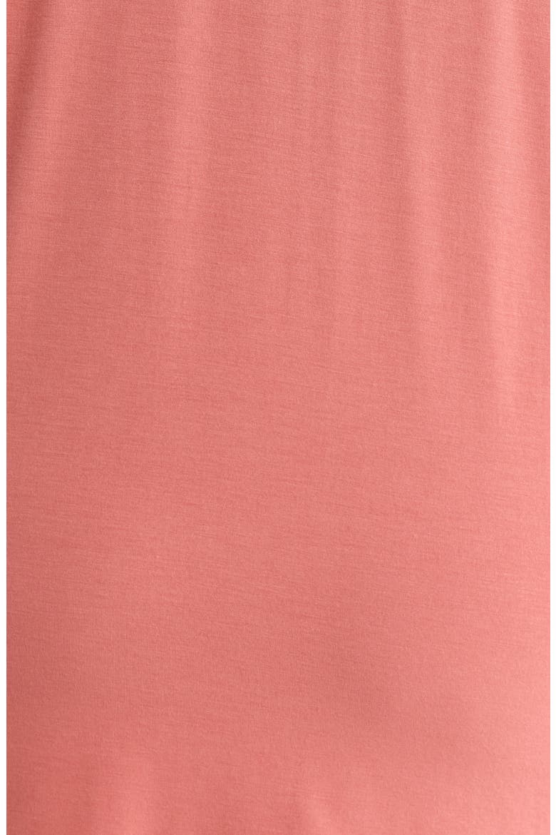 Moonlight Eco Knit Pajamas, Alternate, color, PINK CEDAR