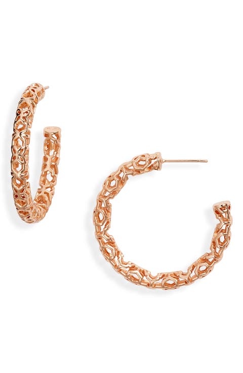 Maggie Medium Hoop Earrings