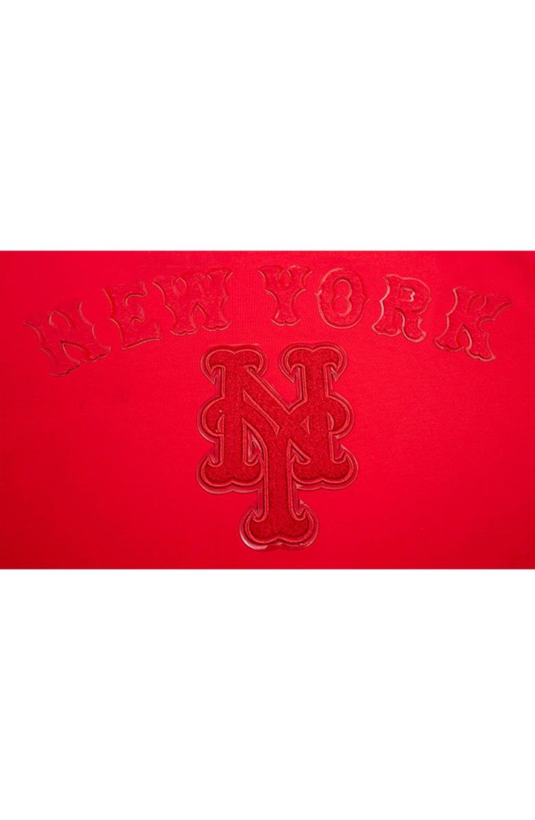PRO STANDARD Men's Pro Standard New York Mets Classic Triple Red T-Shirt, Alternate, color, 