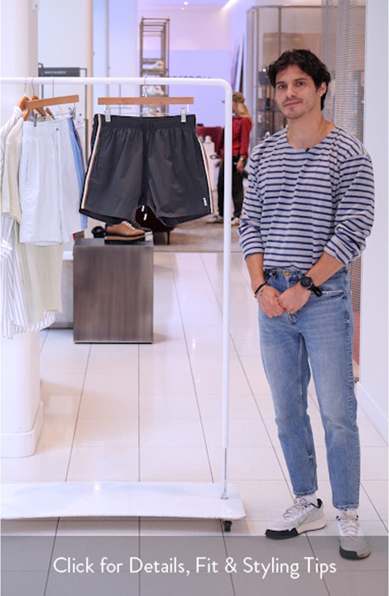 Iconic Side Stripe Swim Trunks, sales video thumbnail