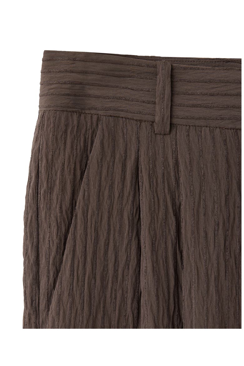 Fluid Wide Leg Pants, Alternate, color, BROWN