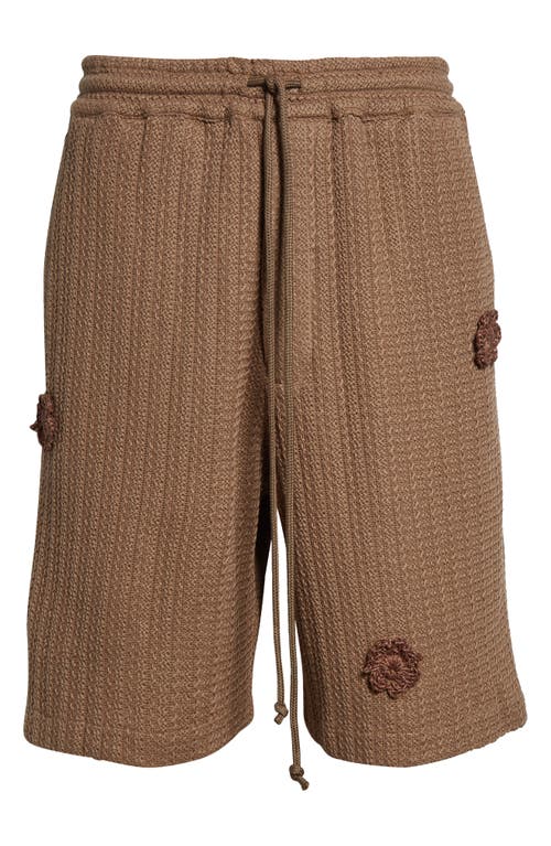 SONG FOR THE MUTE SONG FOR THE MUTE DAISY RAW KNIT SHORTS 