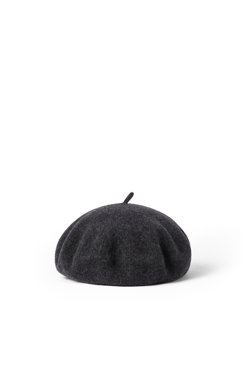 Wool beret, Main, color, Anthracite