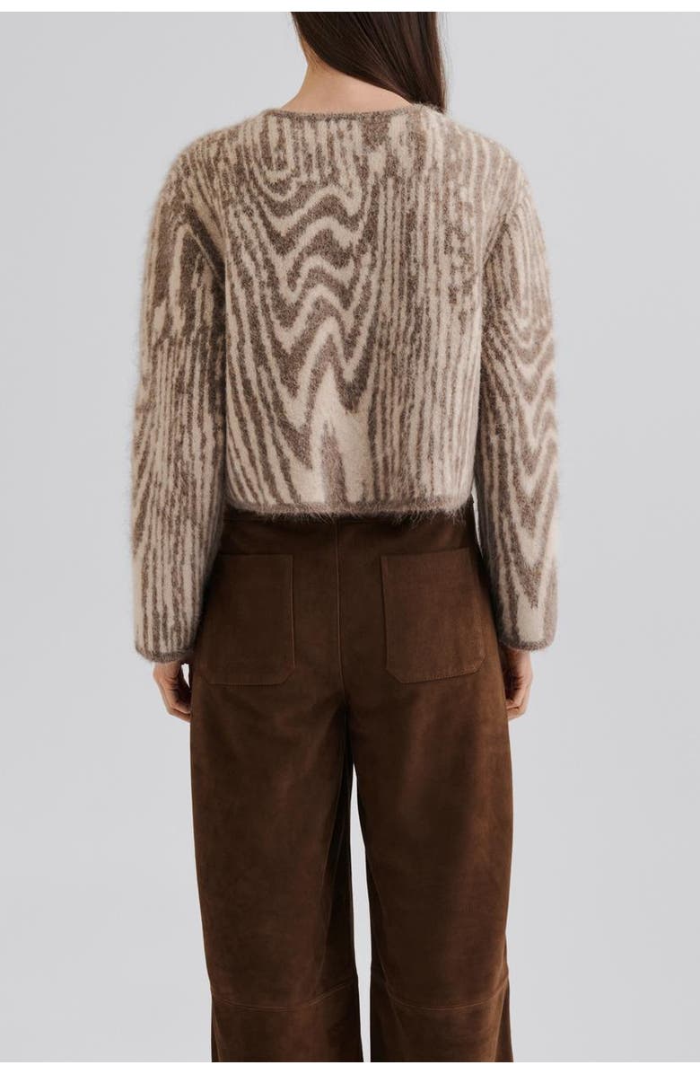 Malina Aislinn Alpaca Blend Cardigan, Alternate, color, Moire