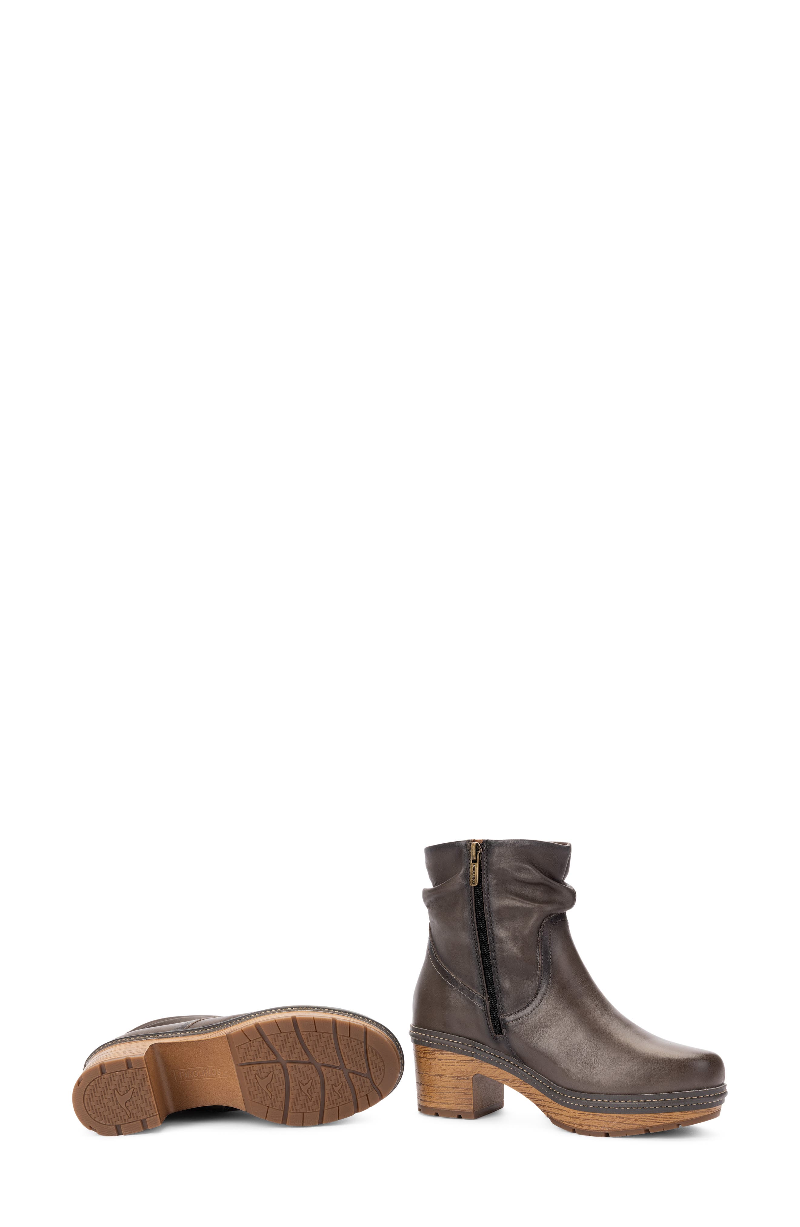 Sort Platform Bootie, Alternate, color, CENIZA