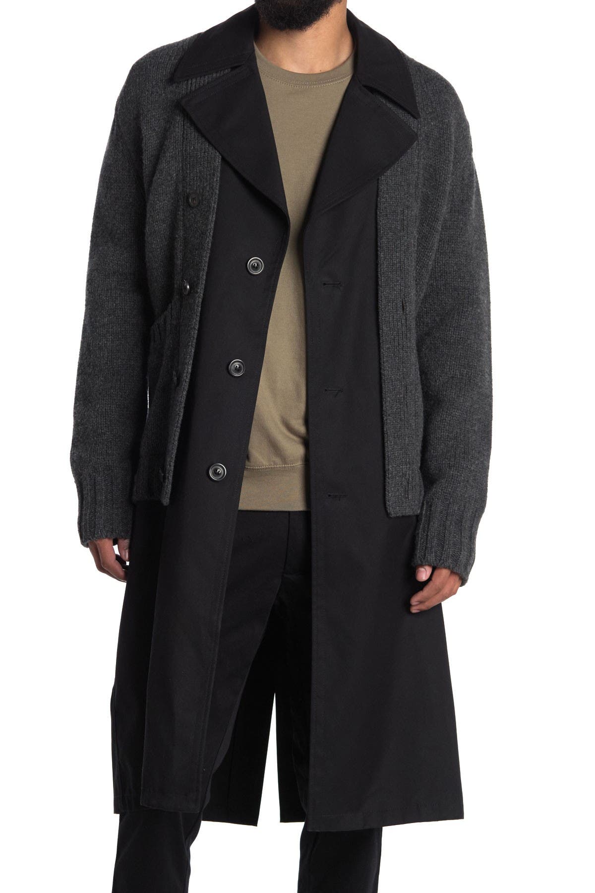 Maison Margiela Impermeable Raincoat Sweater (Men) | Nordstromrack