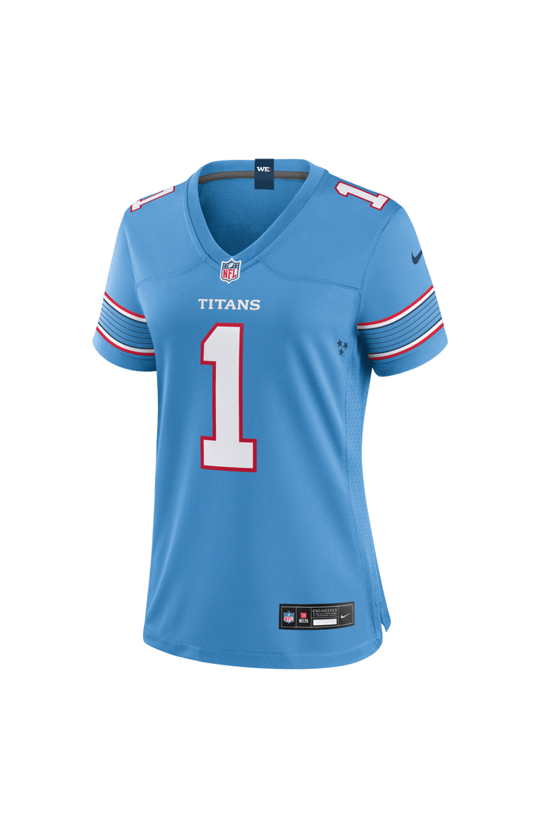 Nike Women's Nike Cameron Ward Light Blue Tennessee Titans Game Jersey, Alternate, color, Light Blue