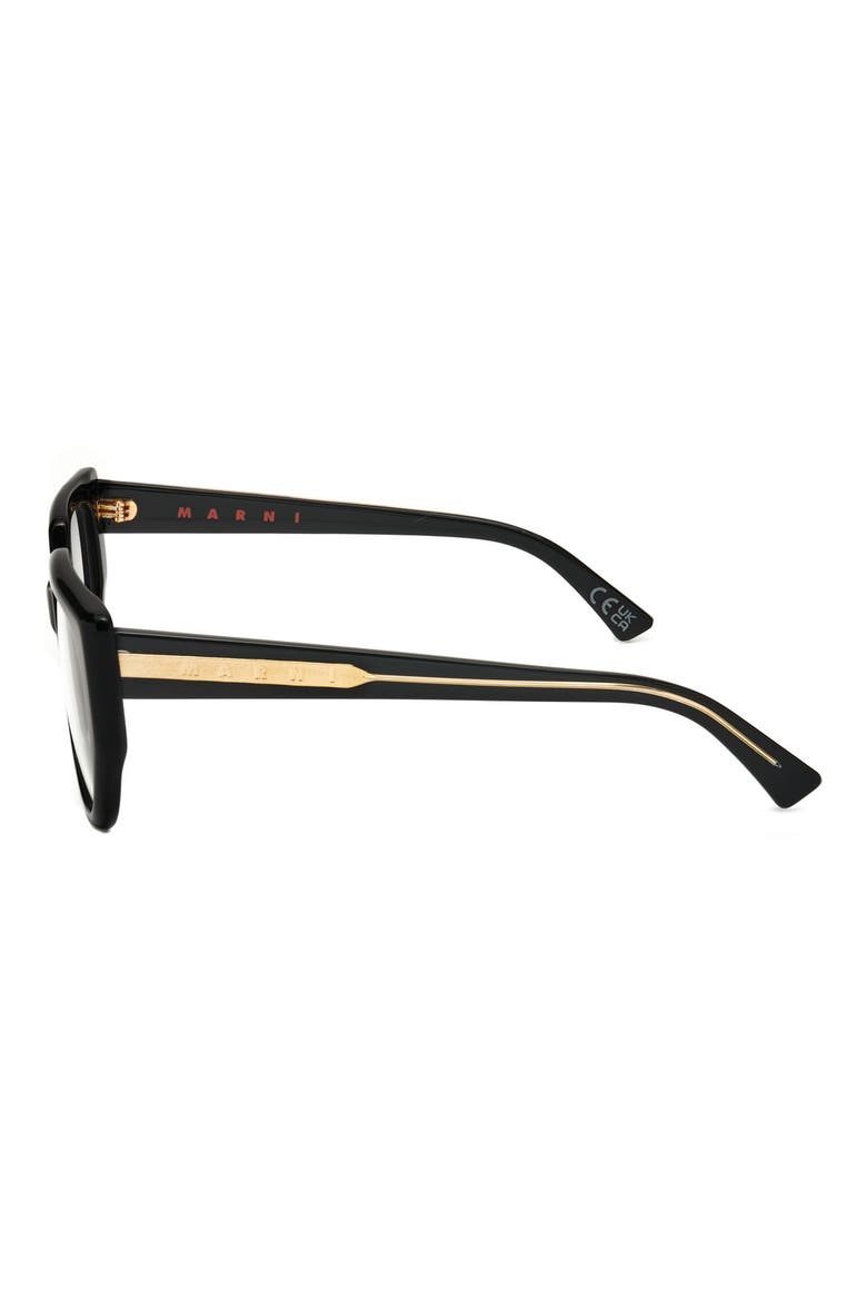 Cat Eye Optical Glasses, Alternate, color, BLACK