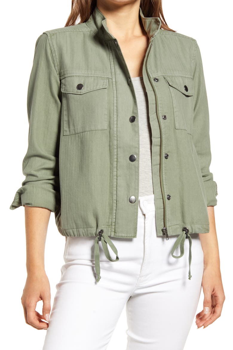 Lightweight Jacket, Main, color, GREEN DUNE