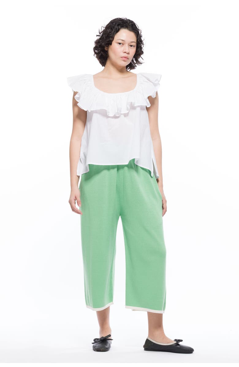 Toit Volant Kira Knit Long Shorts, Alternate, color, 