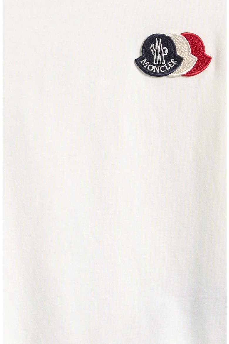Kids' Logo Patch Long Sleeve T-Shirt, Alternate, color, WHITE
