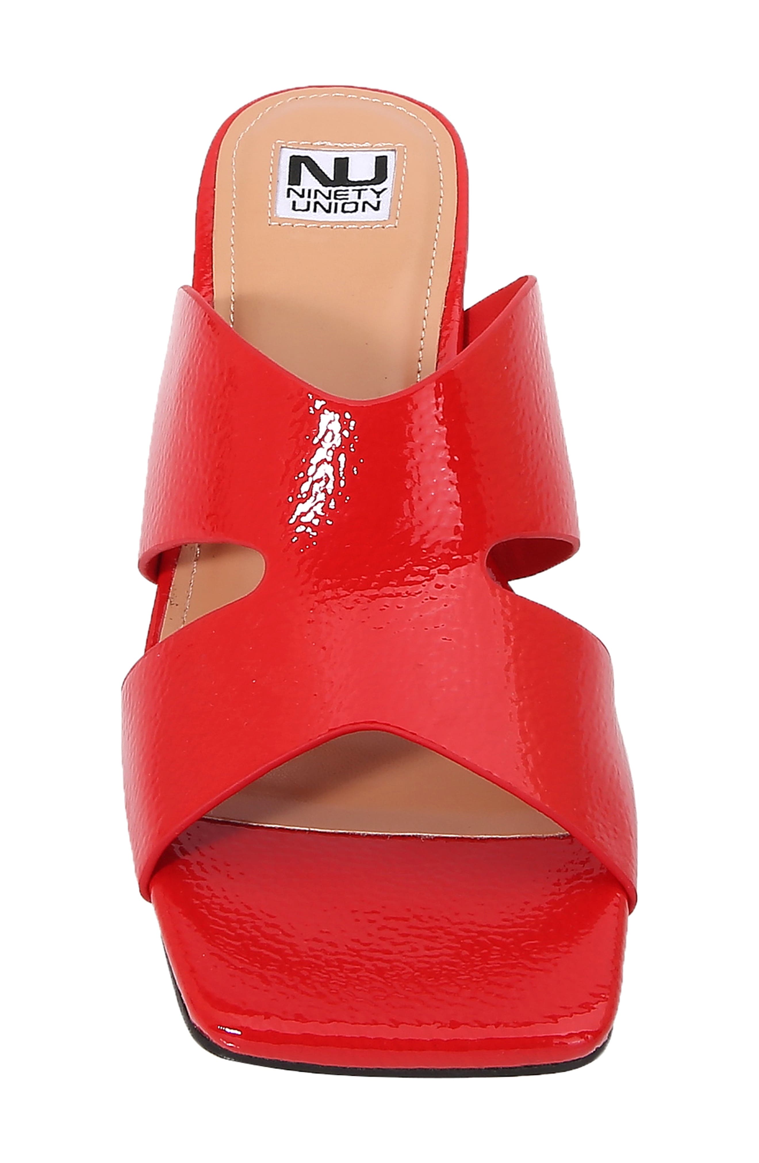 Skylar Block Heel Sandal, Alternate, color, RED