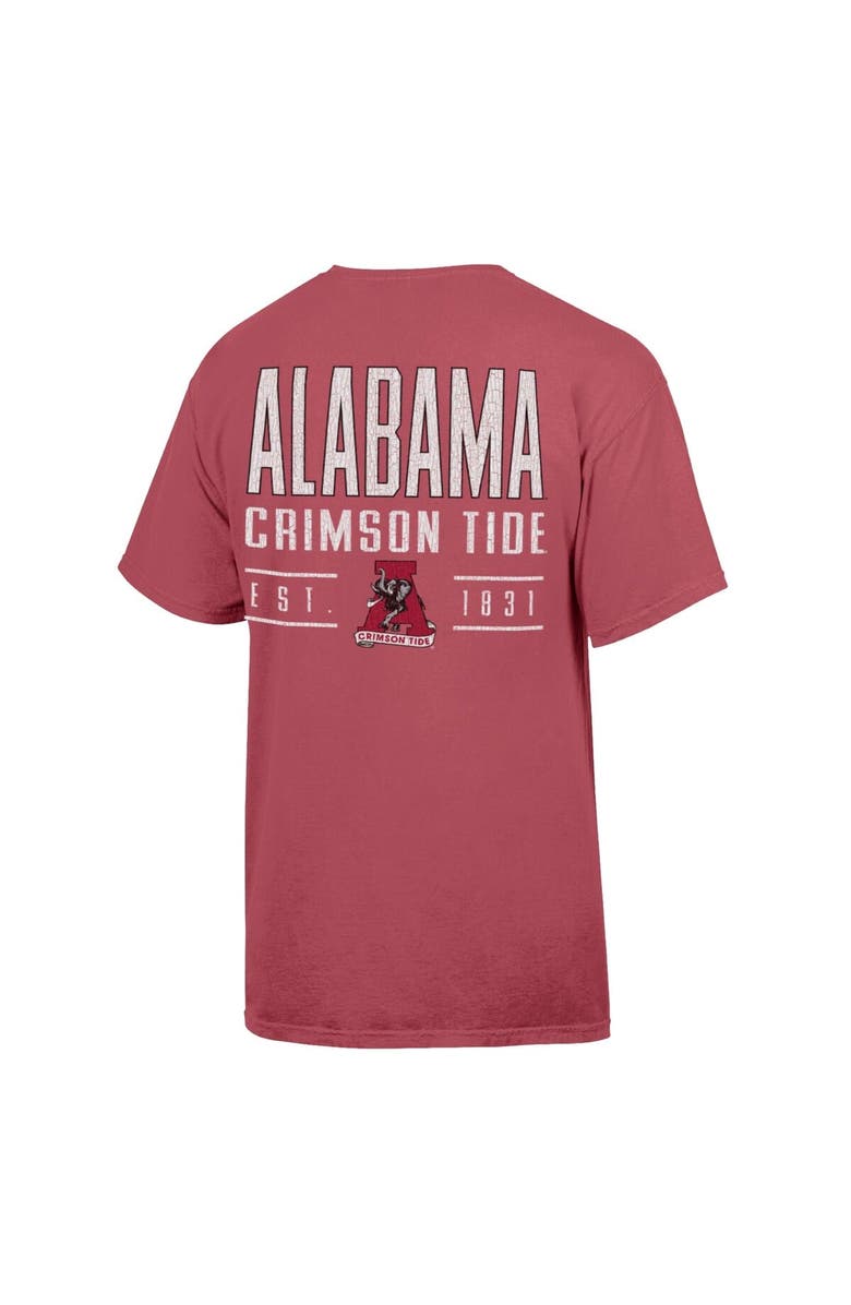 ComfortWash Men's ComfortWash Crimson Alabama Crimson Tide Big Name T-Shirt, Alternate, color,