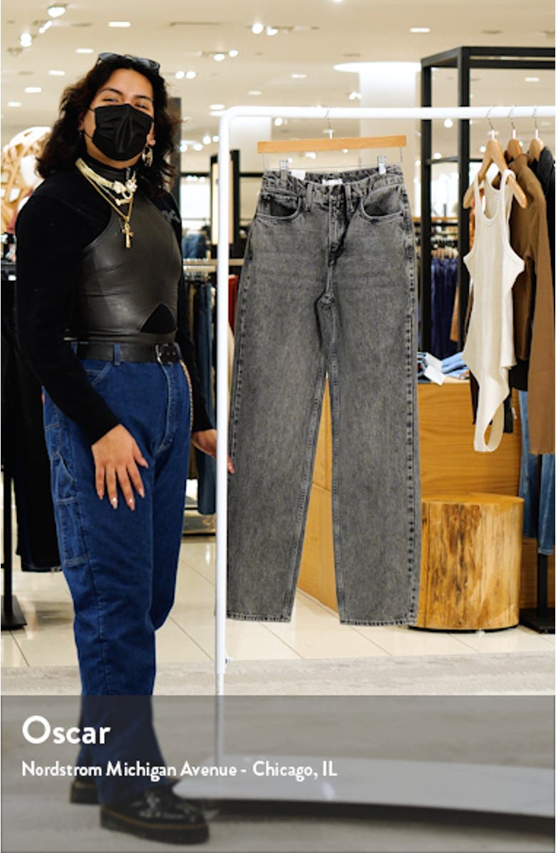 Good Icon Loose Fit Straight Leg Jeans, sales video thumbnail