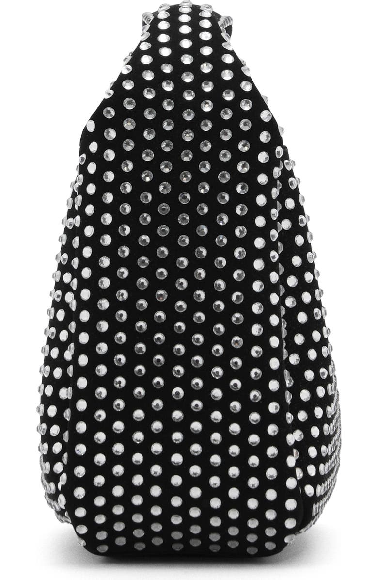 MANGO Mini Rhinestone Top Handle Bag, Alternate, color,