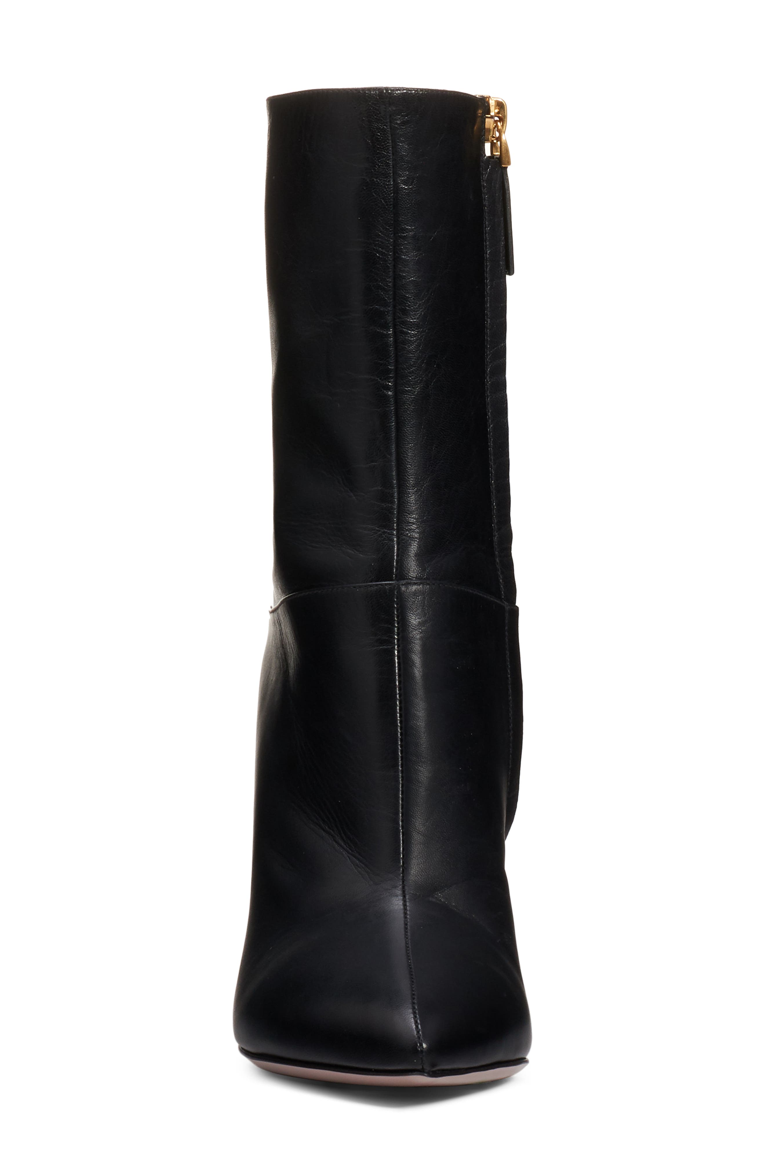 Valentino Garavani Ringstud Pointed Toe Bootie, Alternate, color, 