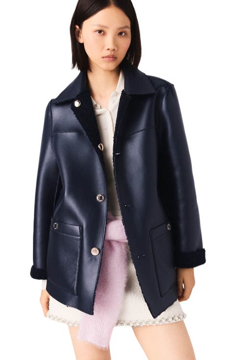 Reversible Faux Shearling Jacket