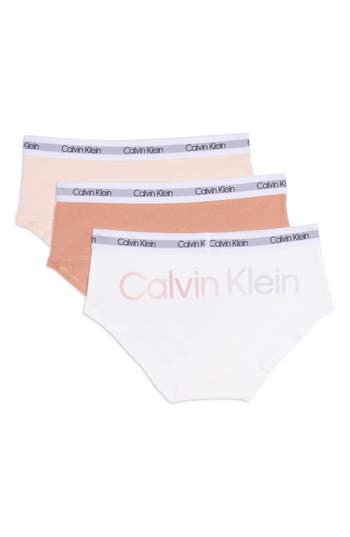 Shop Calvin Klein Stretch Cotton Hipster Panties In Ckgl/cafcrm/crm