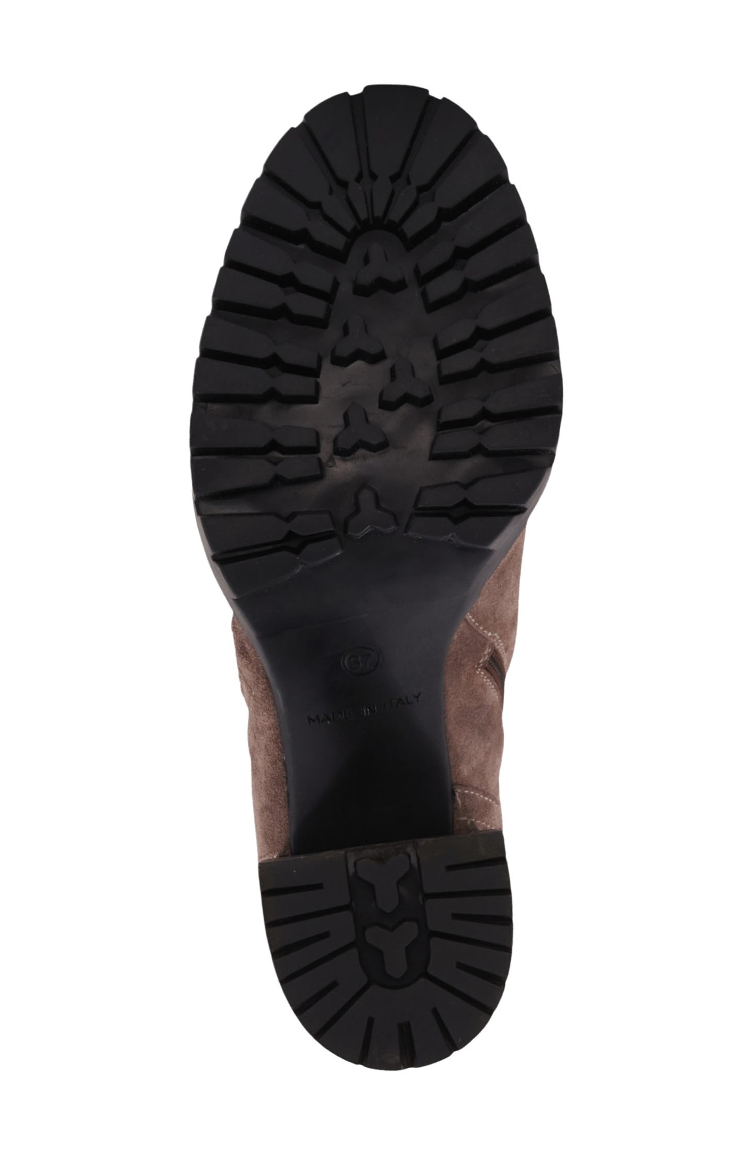 Aquatalia Emma Weatherproof Platform Bootie, Alternate, color, Taupe Suede