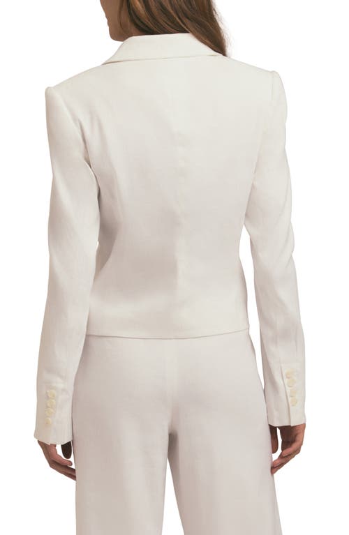 FAVORITE DAUGHTER FAVORITE DAUGHTER TH SHORT FAVORITE LINEN BLEND BLAZER