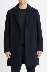 Vince Classic Wool Blend Coat
