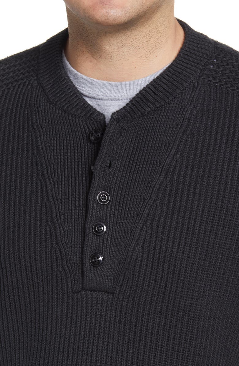 L.L.Bean L.L.Ben Signature Archival Henley Sweater, Alternate, color,